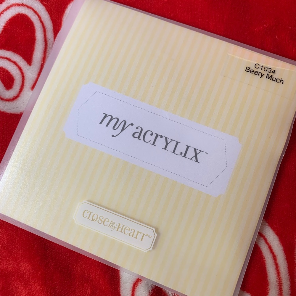 My Acrylix Stamp Set - Cream